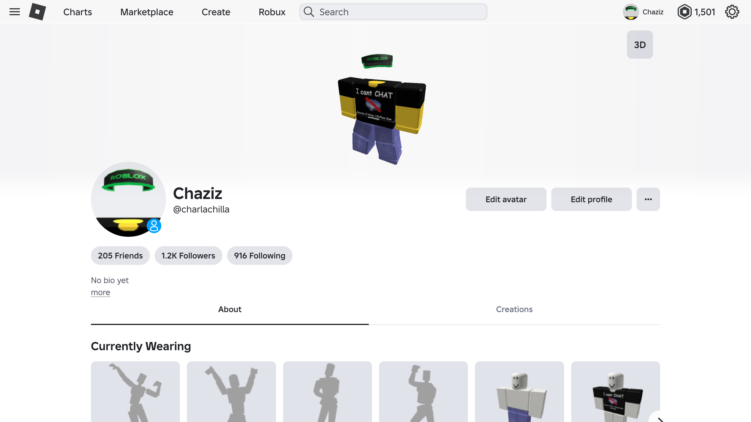 My Roblox account turns 13